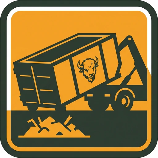 Bison Dumpster Rental logo