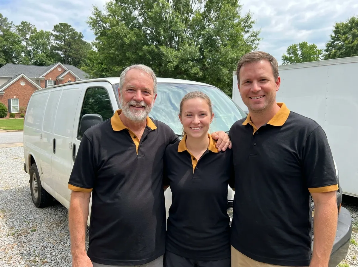 Bison Dumpster Rental dumpster rental team in Marietta, GA